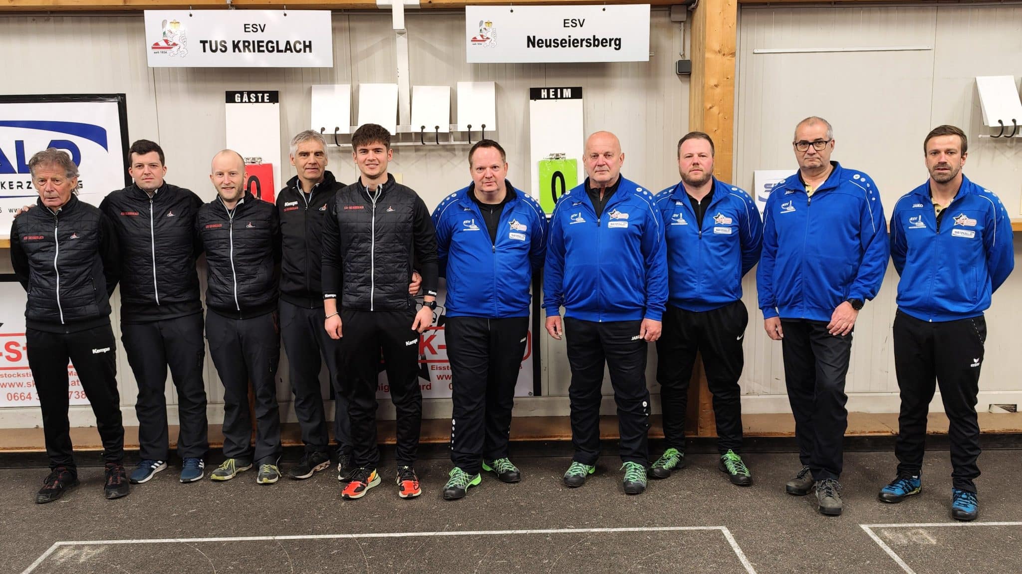 Start der Landesmeisterschaft der Herren im Stocksport