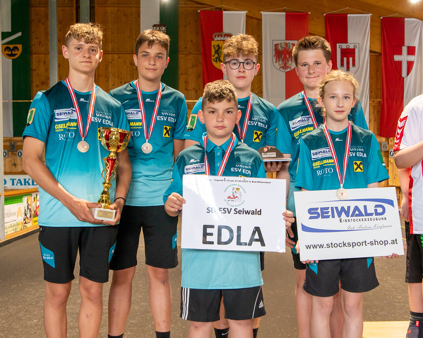 Silber für SU ESV Seiwald Edla bei der ÖM U14