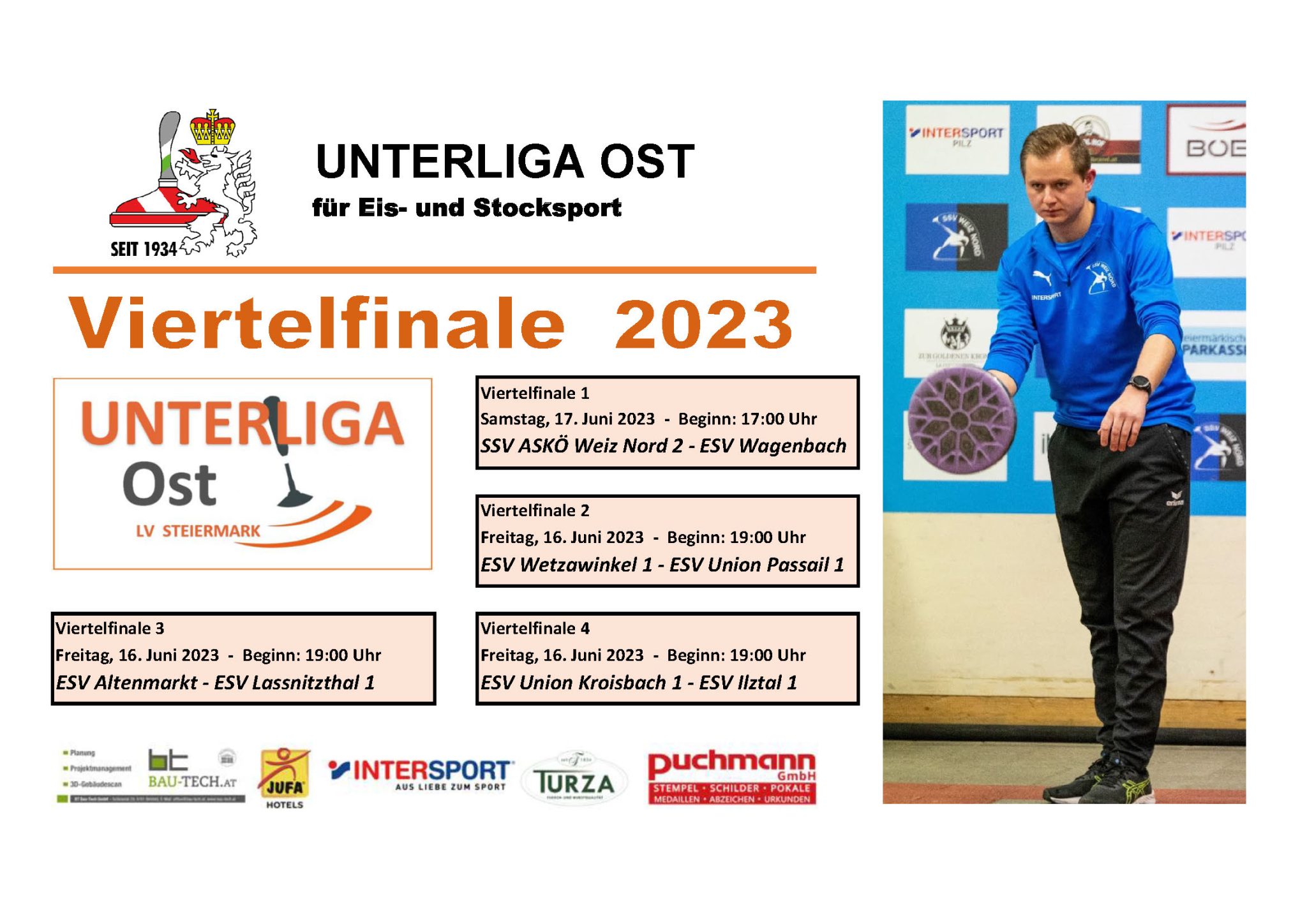 Viertelfinal Playoff der UL Ost Meisterschaften