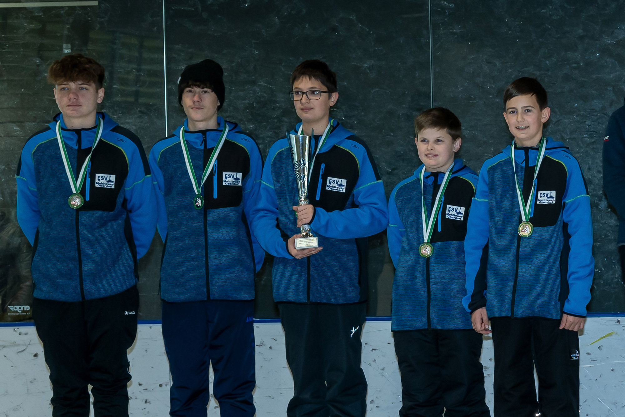 Die Jungen Eisstocksportler des ESV Jupp Krottendorf sind Landesmeister