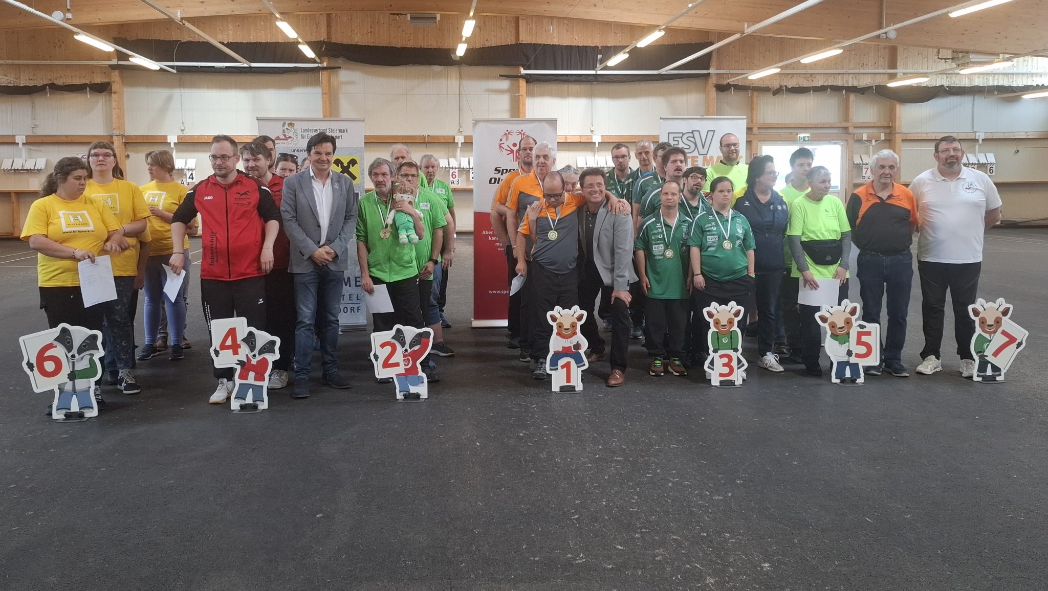Landesmeisterschaft für Special Olympic Sportler