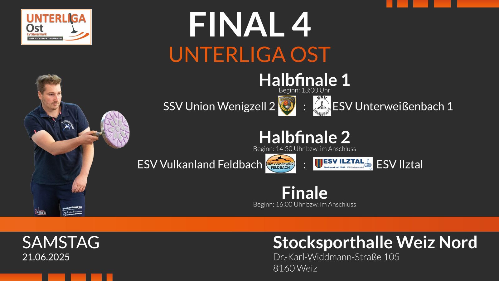 Final4 der UL Ost Meisterschaften 2025